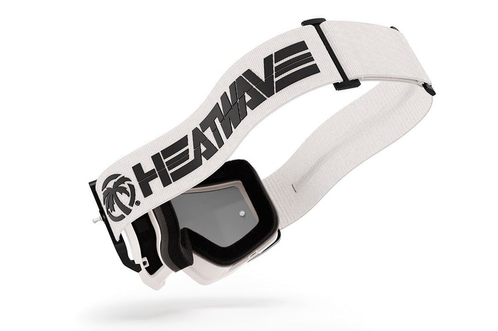 Heat Wave Billboard Icon WHITE/PHOTOCHROMIC MXG-250 Moto Goggle