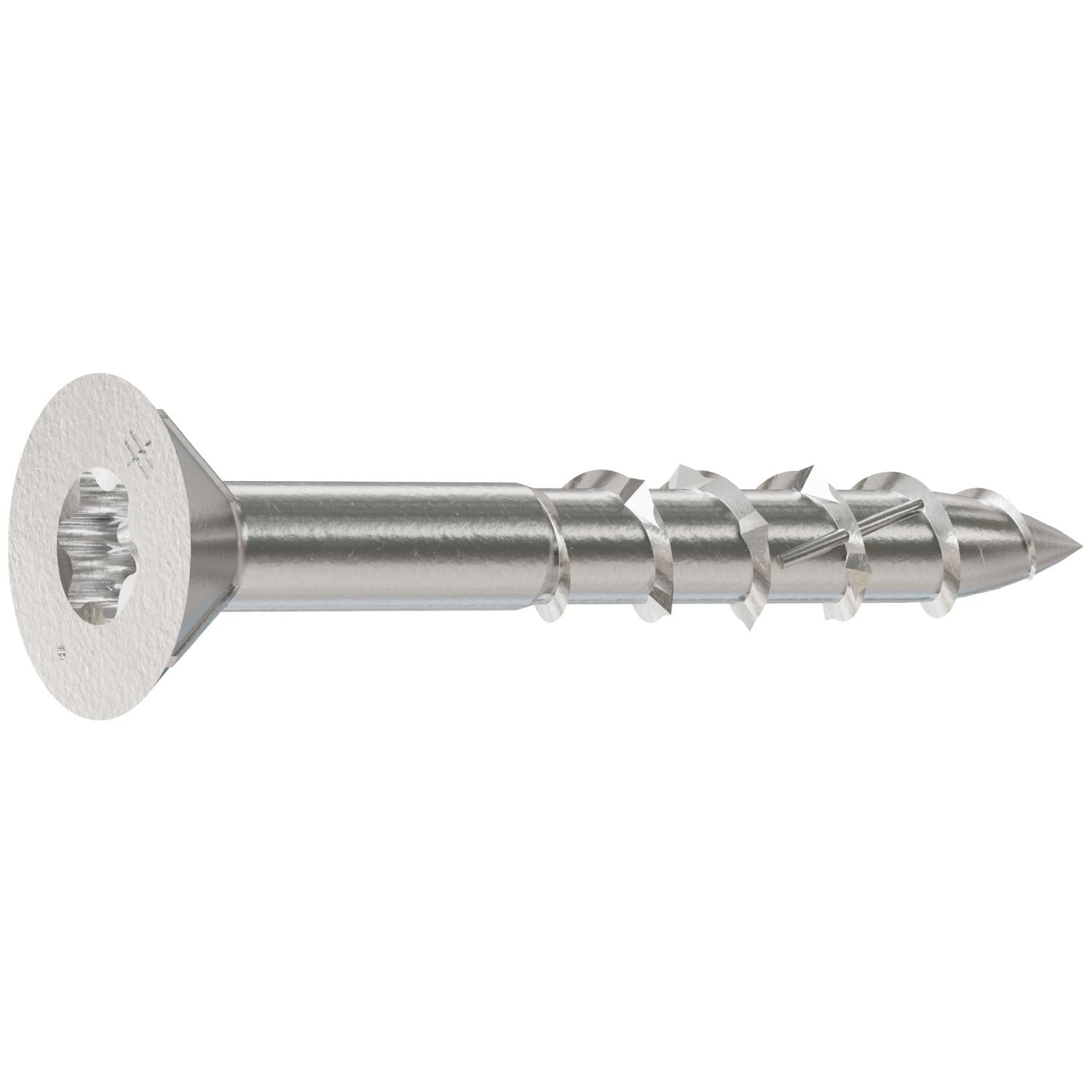 Simpson Strong-Tie T08125EDDI Deck-Drive DWP WOOD SS Screw, #8 x 1-1/4-in. T-20, Flat Head, Type 316, 175-Pack