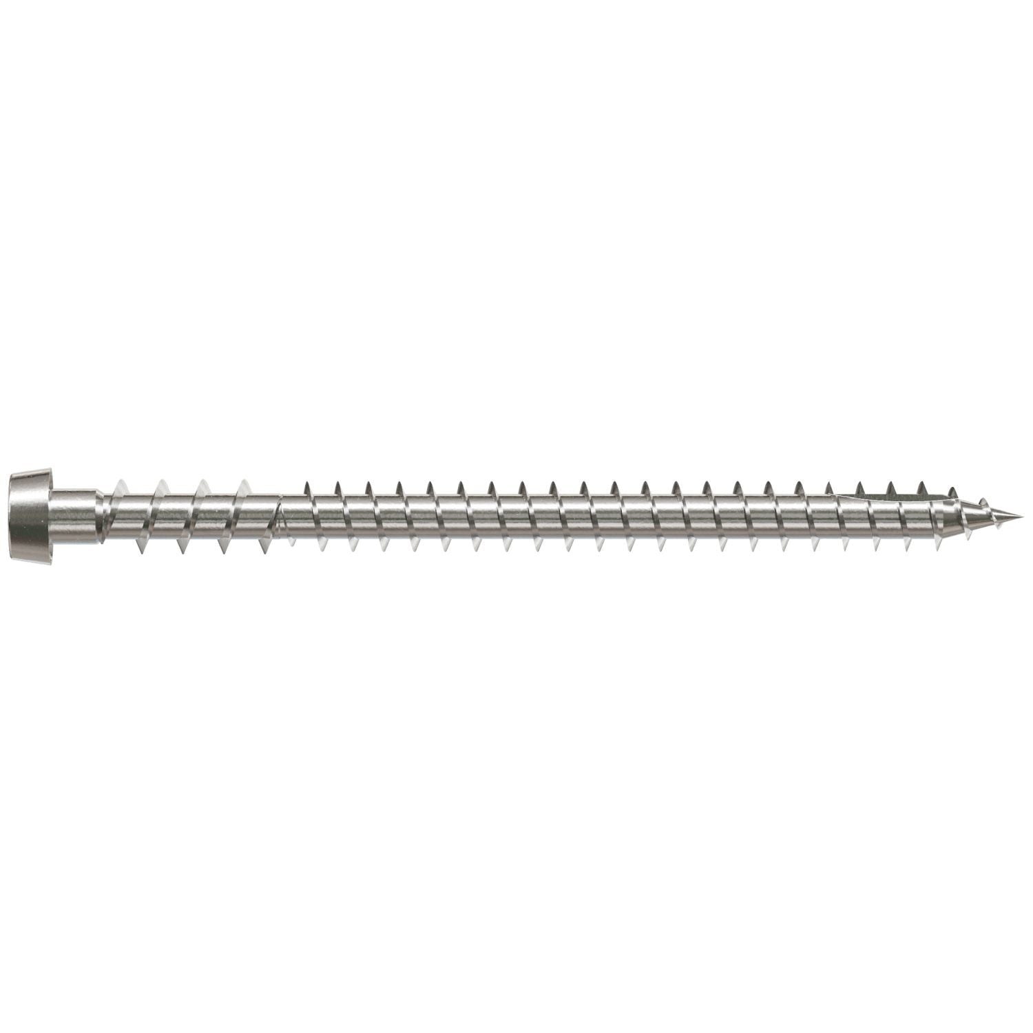 Simpson Strong-Tie DCU234P316 Deck-Drive DCU COMPOSITE Screw, #10 x 2-3/4-in. T20, Type 316, 350-Pack