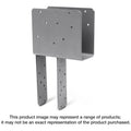 Simpson Strong-Tie ECCQ44SDS2.5-R ECCQ End Column Cap for 4x Beam, 4x Post, with Strong-Drive SDS Screws