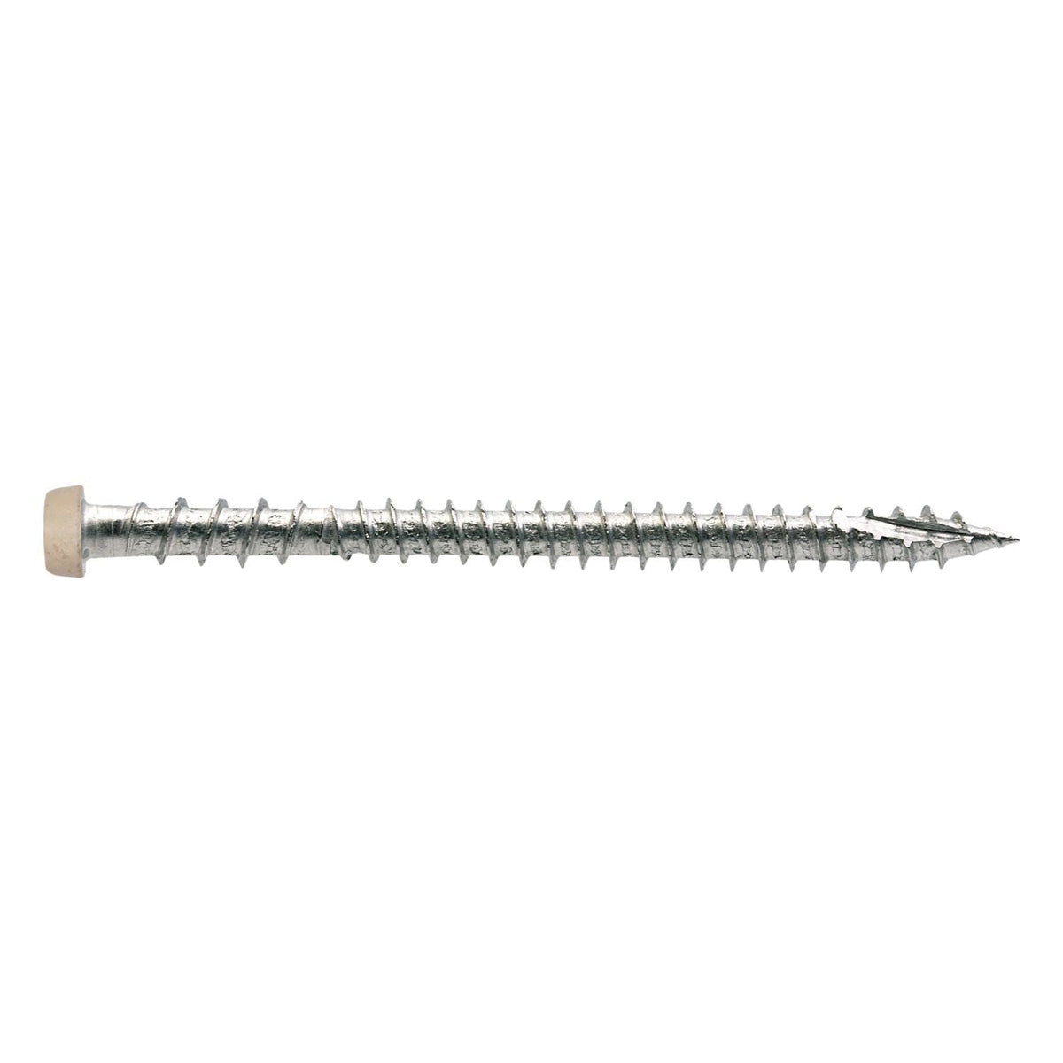 Simpson Strong-Tie DCU234P316TN02 Deck-Drive DCU COMPOSITE Screw, #10 x 2-3/4-in. T20, Type 316, Tan 02, 350-Pack