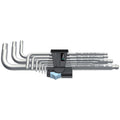Wera 3950/9 Hex-Plus Stainless 1 SB L-Key Set, Metric, Stainless, 9-Pieces