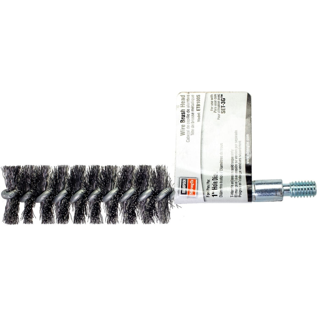 Simpson Strong-Tie ETB100S ETBS 1-in. Wire Hole-Cleaning Brush Head