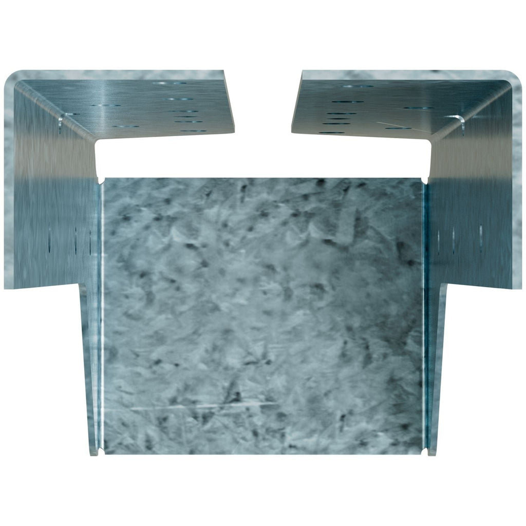 Simpson Strong-Tie HUCQ412Z-SDSG HUCQ Heavy Face-Mount Concealed-Flange Joist Hanger for 4x12 w/ Screws
