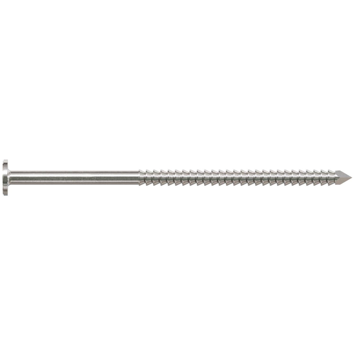 Simpson Strong-Tie T6KR71 Premium Siding Nail, 2-in. x 7/32-in. Head Dia., Type 316 Stainless Steel, 1-lb.