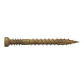 Simpson Strong-Tie FT07112R100 Finish Trim Screw, #7 x 1-1/2-in. T10, Trim-Head, Quik Guard, Tan, 100-Pack