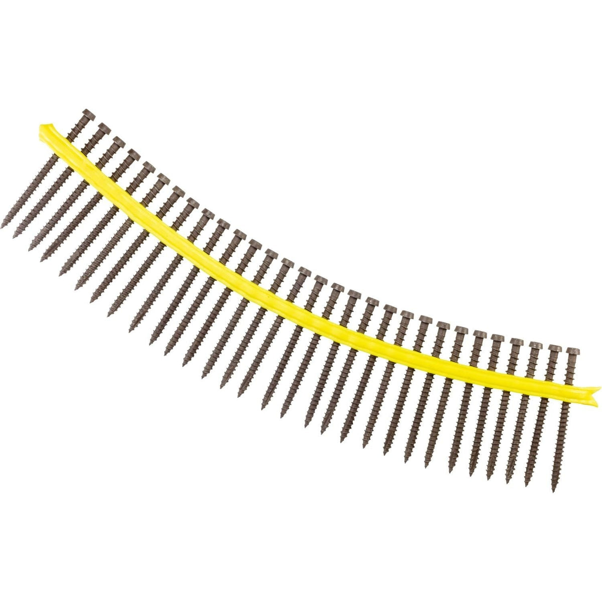 Simpson Strong-Tie Deck-Drive DCU COMPOSITE Collated Screw, #10 x 2-3/4-in. Quik Guard Brown 01, 1000-Pack (DCU234SBR01)