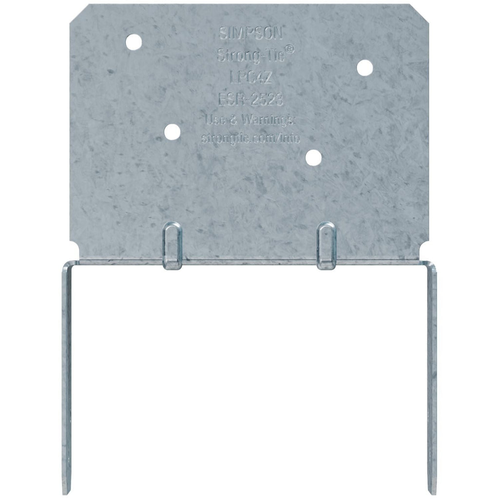 Simpson Strong-Tie LPC4Z LPCZ ZMAX Galvanized Adjustable Post Cap for 4x