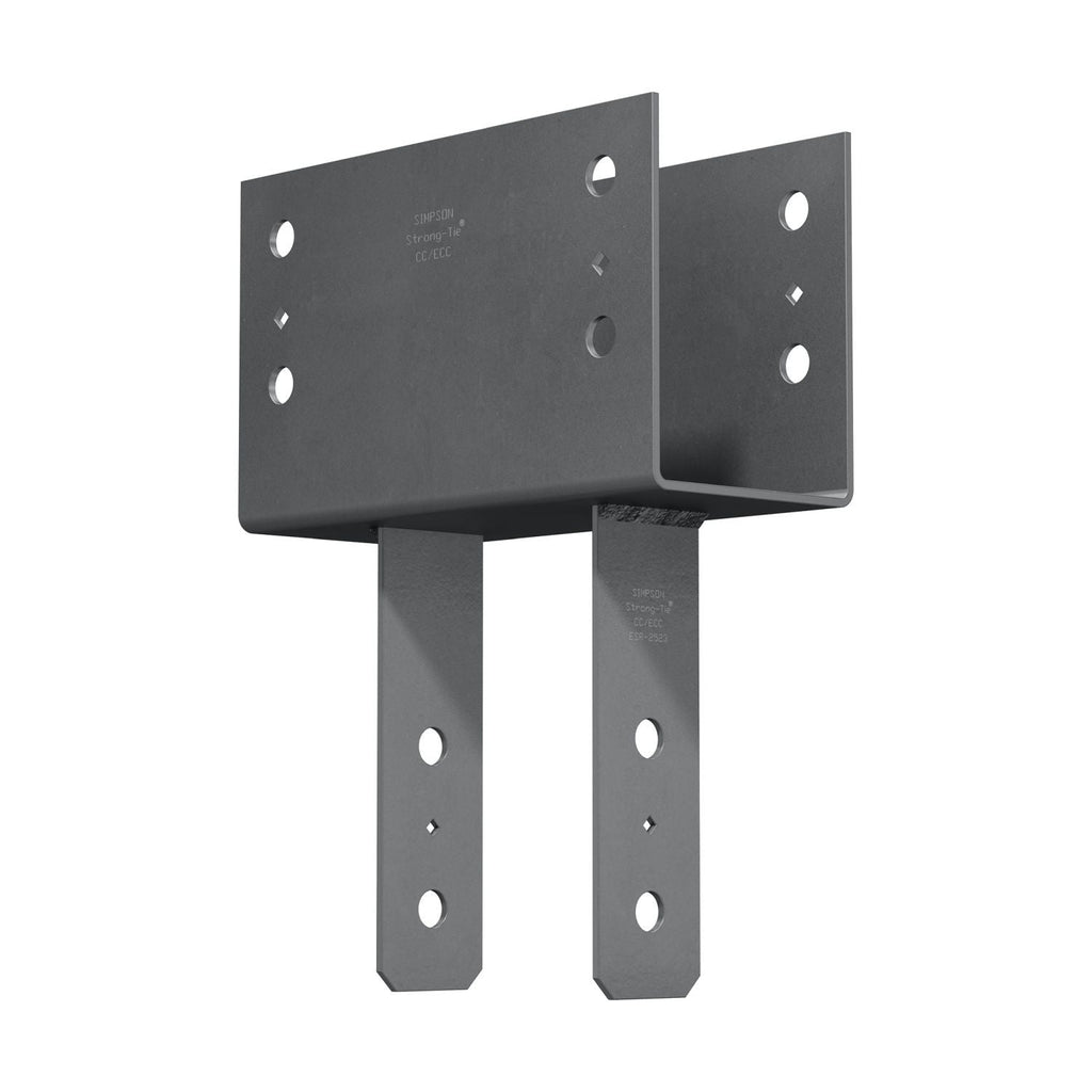 Simpson Strong-Tie CC4.62-5.50 CC Column Cap for Triple 2x Beam, 6x Post