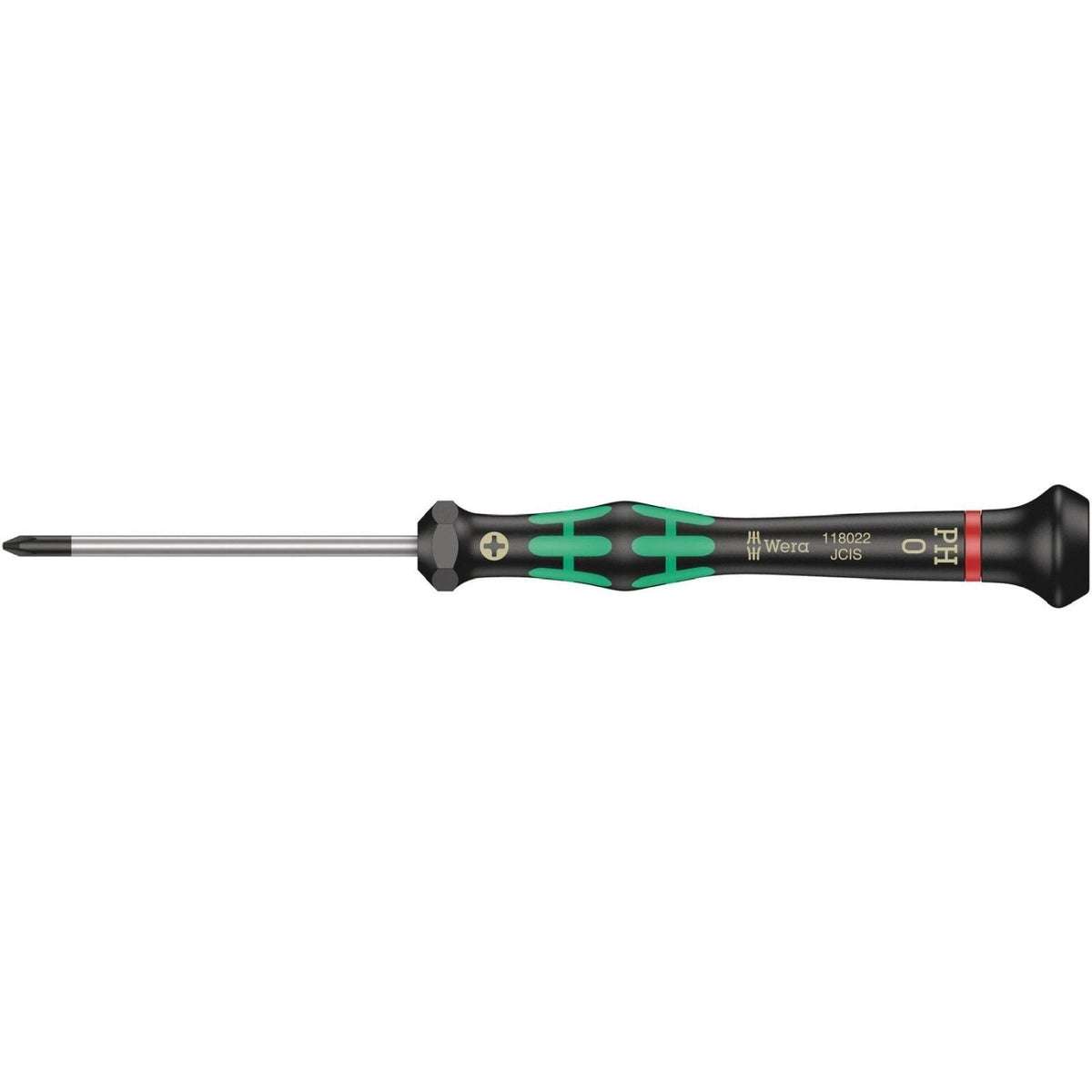 Wera 2050 Ph Screwdriver For Phillips Screws For Electronic Applications, Ph 0x60-mm.