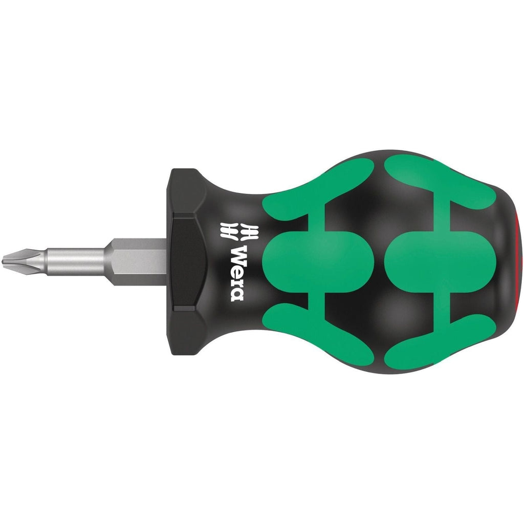 Wera 350 Ph Phillips-Head Stubby/Carburetor Screwdriver, Ph 1x25-mm.