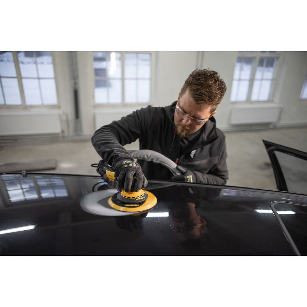 Mirka DEROS II 750X 7-in. 5.0 mm Corded Random Orbital Sander for Dust-Free Large Surface Sanding, Tool Only (MID7504044US)
