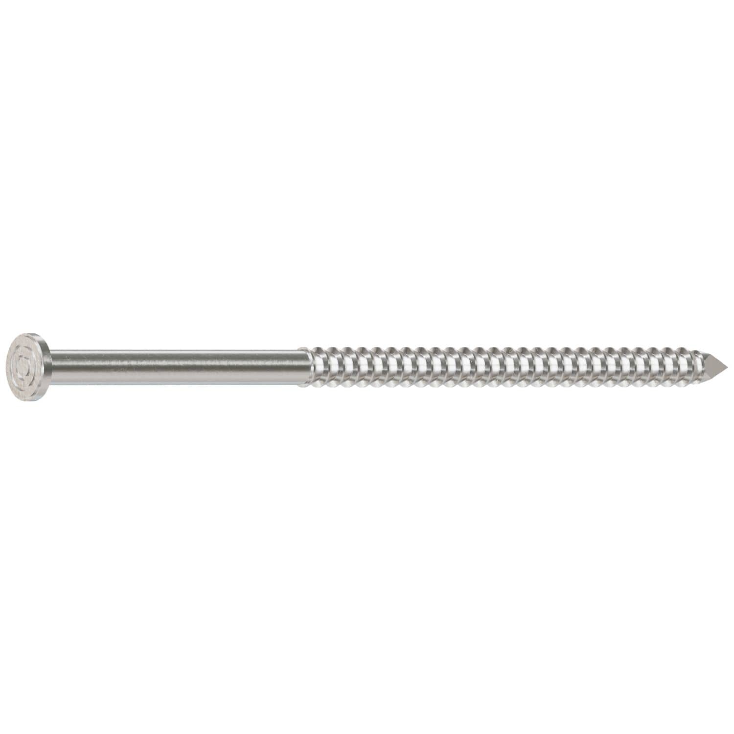 Simpson Strong-Tie T6KR51 Premium Siding Nail, 2-in. x 5/32-in. Head Dia., Type 316 Stainless Steel, 1-lb.