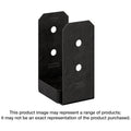 Simpson Strong-Tie APVB44R Outdoor Accents Avant Collection ZMAX, Black Powder-Coated Post Base for 4x4 Rough