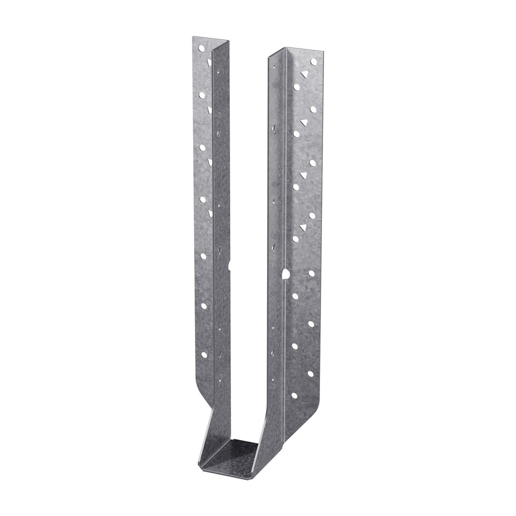 Simpson Strong-Tie HU14 HU Galvanized Face-Mount Joist Hanger for 1-3/4-in. x 14-in. Engineered Wood