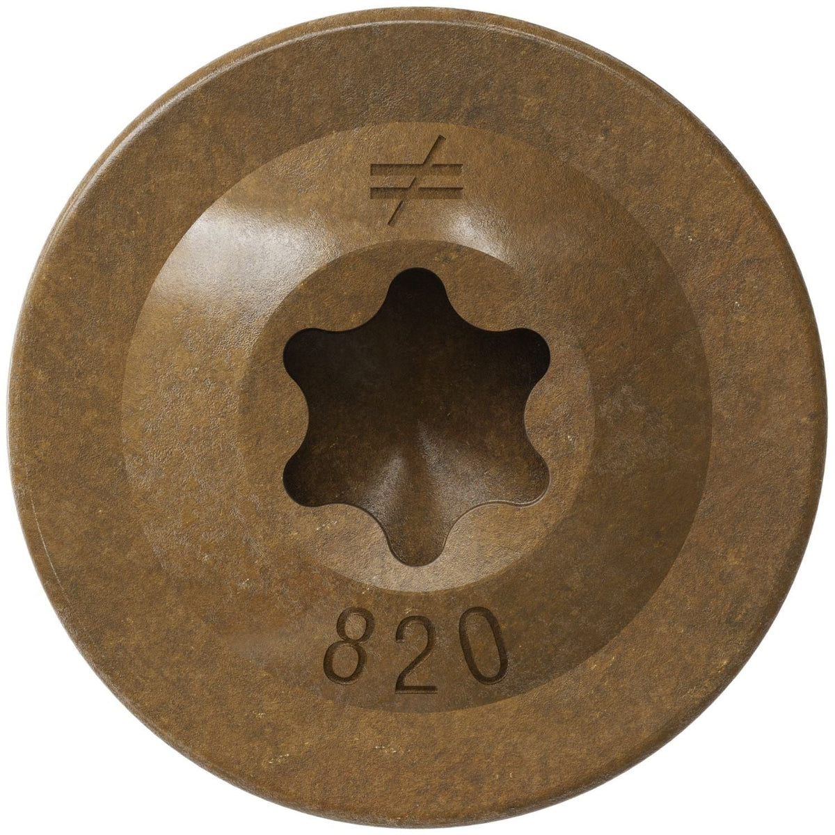 Simpson Strong-Tie CBT08200R300 Wafer-Head Construction Screw, #8 x 2-in. T20, Quik Guard, Tan, 300-Pack