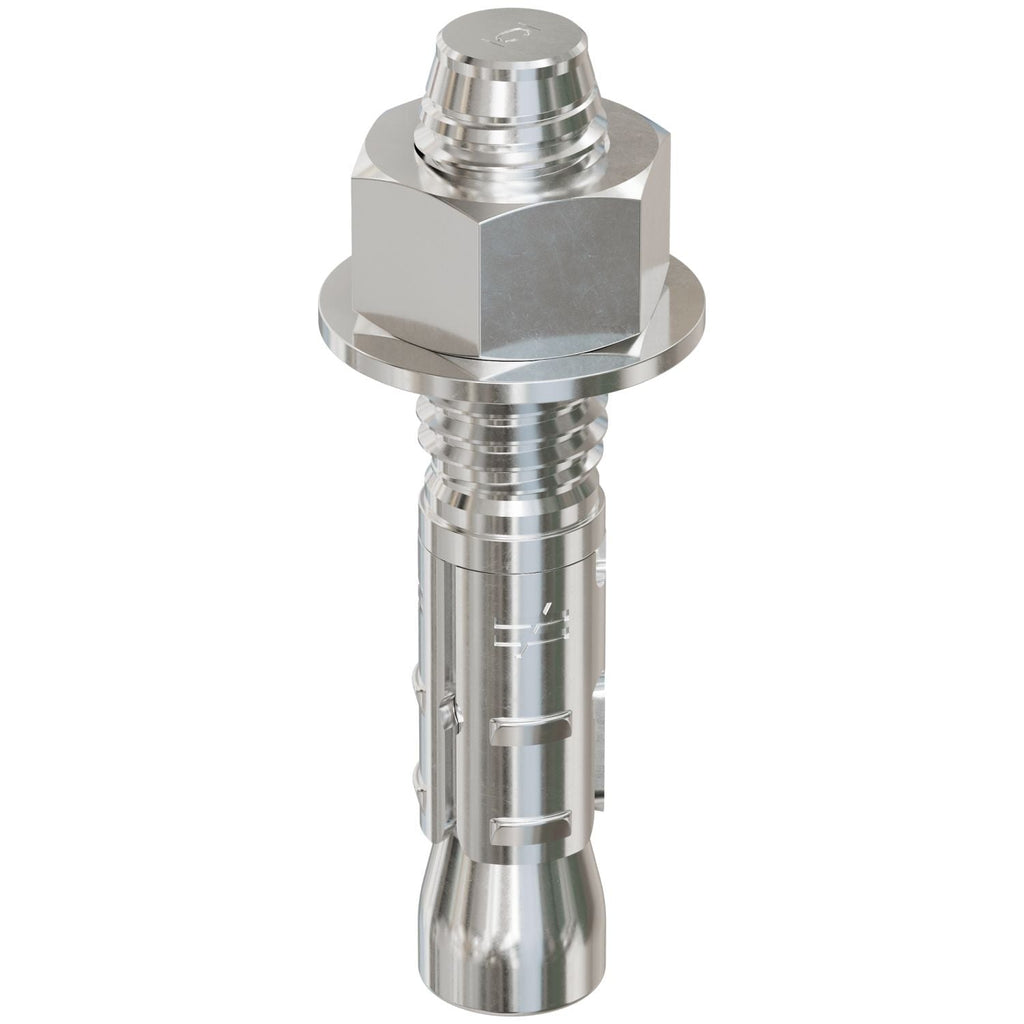 Simpson Strong-Tie STB2-502344SSR25 Strong-Bolt 2, 1/2-in. x 2-3/4-in. Type 304 Stainless-Steel Wedge Anchor, 25-Pack