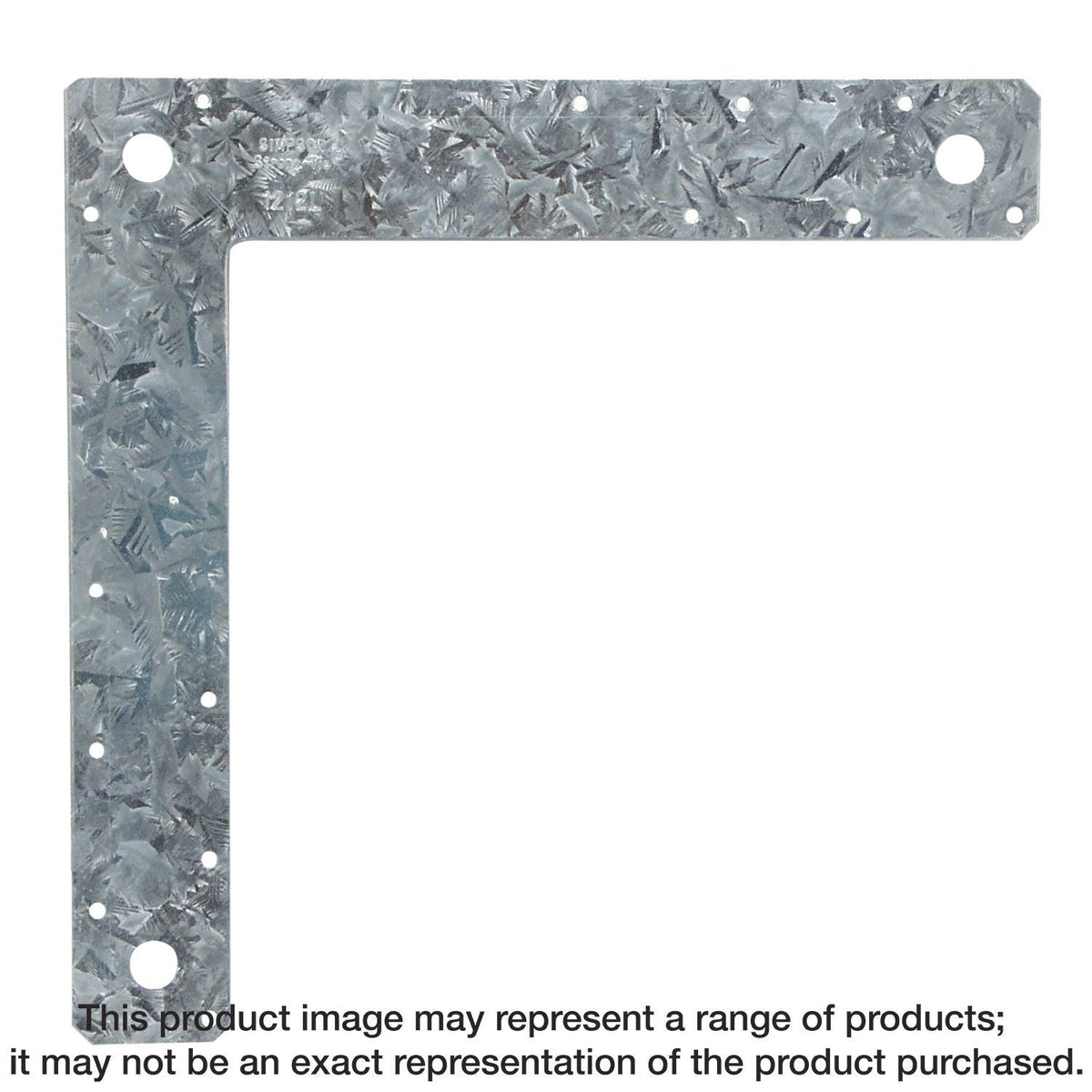 Simpson Strong-Tie 1212L 12-in. x 12-in. 14-Gauge Galvanized L Strap