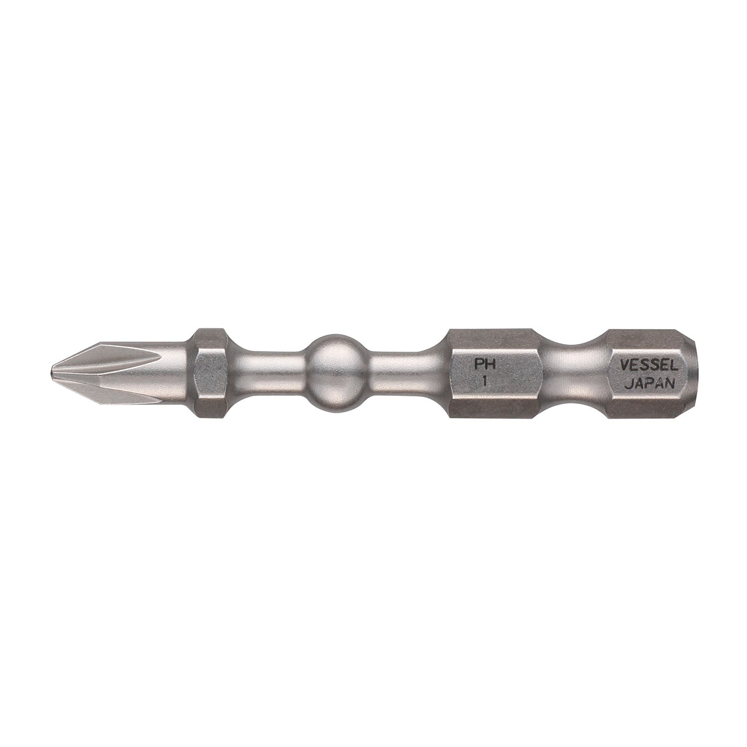 Vessel IBPH150P2 Impact Ball Torsion Phillips #1 Bit, 2-Pack