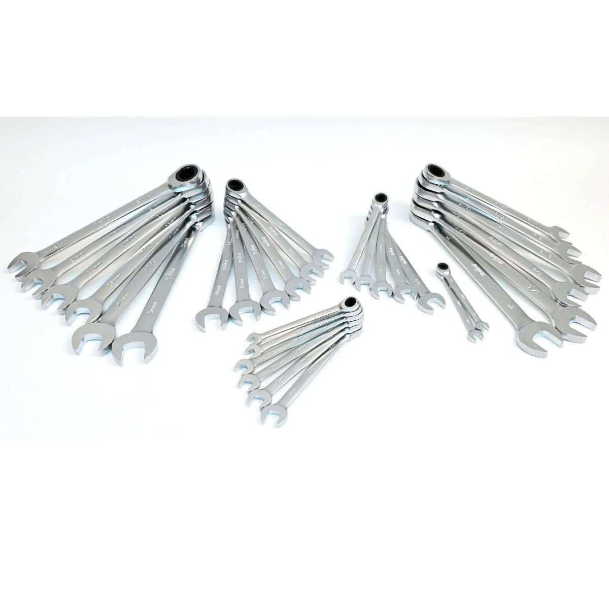 Wiha 30392 31-Piece SAE/Metric Ratcheting Wrench Set