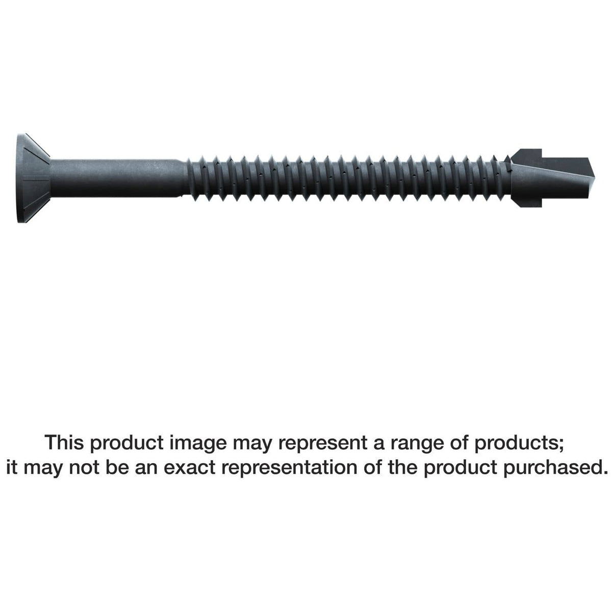 Simpson Strong-Tie TBP1475R1000 Strong-Drive TB WOOD-TO-STEEL Screw, #14 x 3-in. Black Phos., 1000-Pack