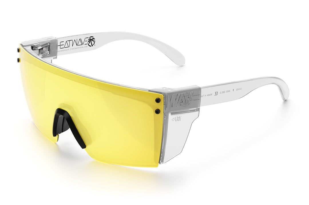 Heat Wave Lazer Face HI-VIS YELLOW Z87 Sunglasses