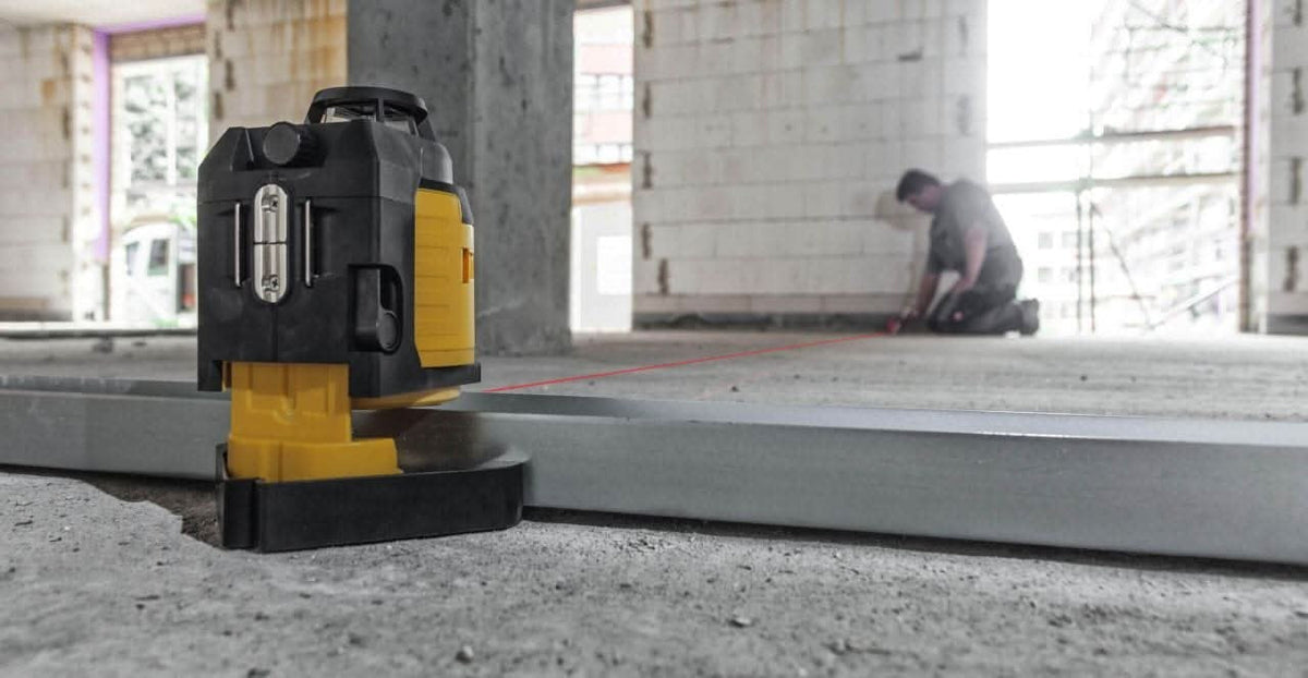 Stabila 03360 LAX 400 Red Laser Level Set