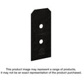 Simpson Strong-Tie APVB44DSP Outdoor Accents Avant Collection ZMAX, Black Post Base Side Plate for 4x, 2-Pack