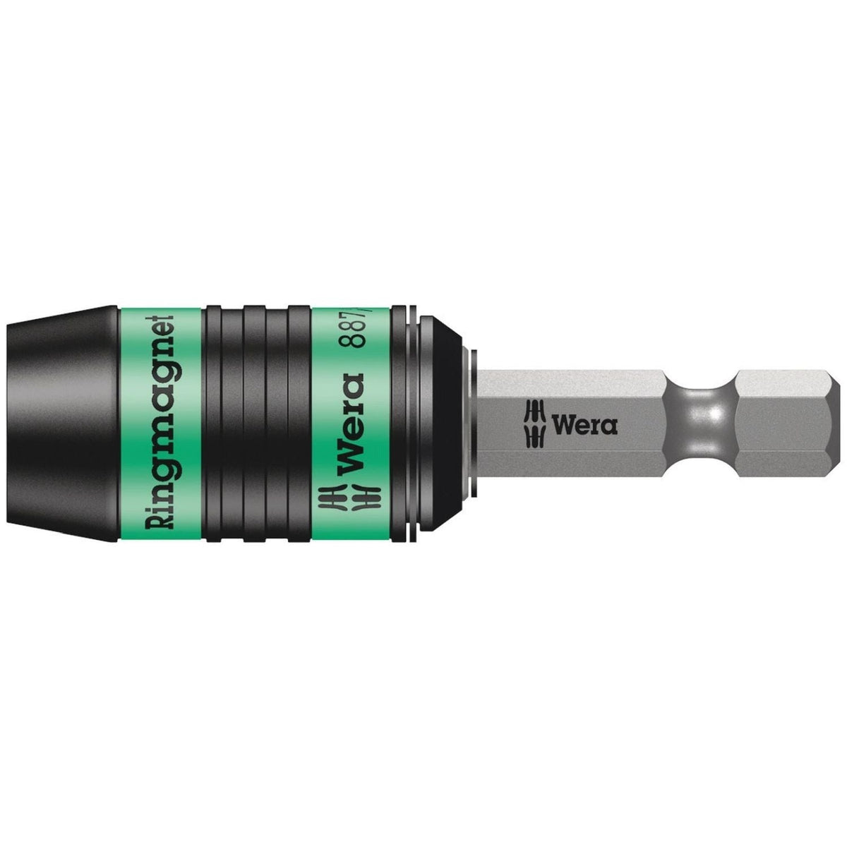 Wera 887/4 Rr Rapidaptor Universal Bit Holder With Ring Magnet, 1/4-in.x57-mm.