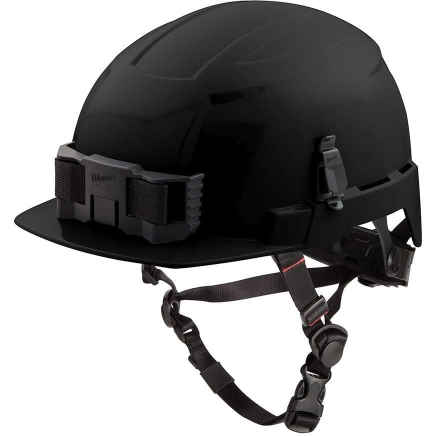 Milwaukee 48-73-1331 Black Front Brim Safety Helmet - Type 2, Class E