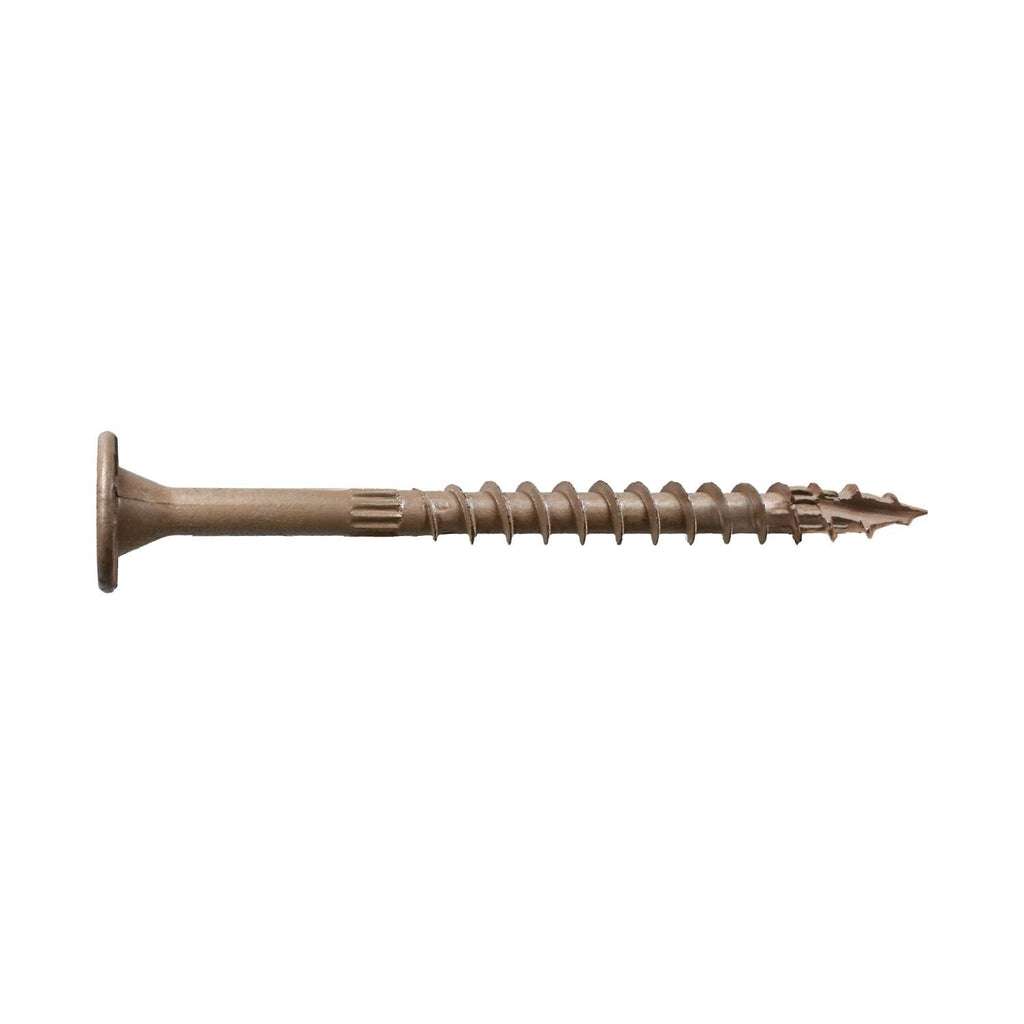 Simpson Strong-Tie SDWS22400DB-R12 Strong-Drive SDWS TIMBER Screw (Exterior Grade), 0.220-in. x 4-in. T40, Tan, 12-Pack