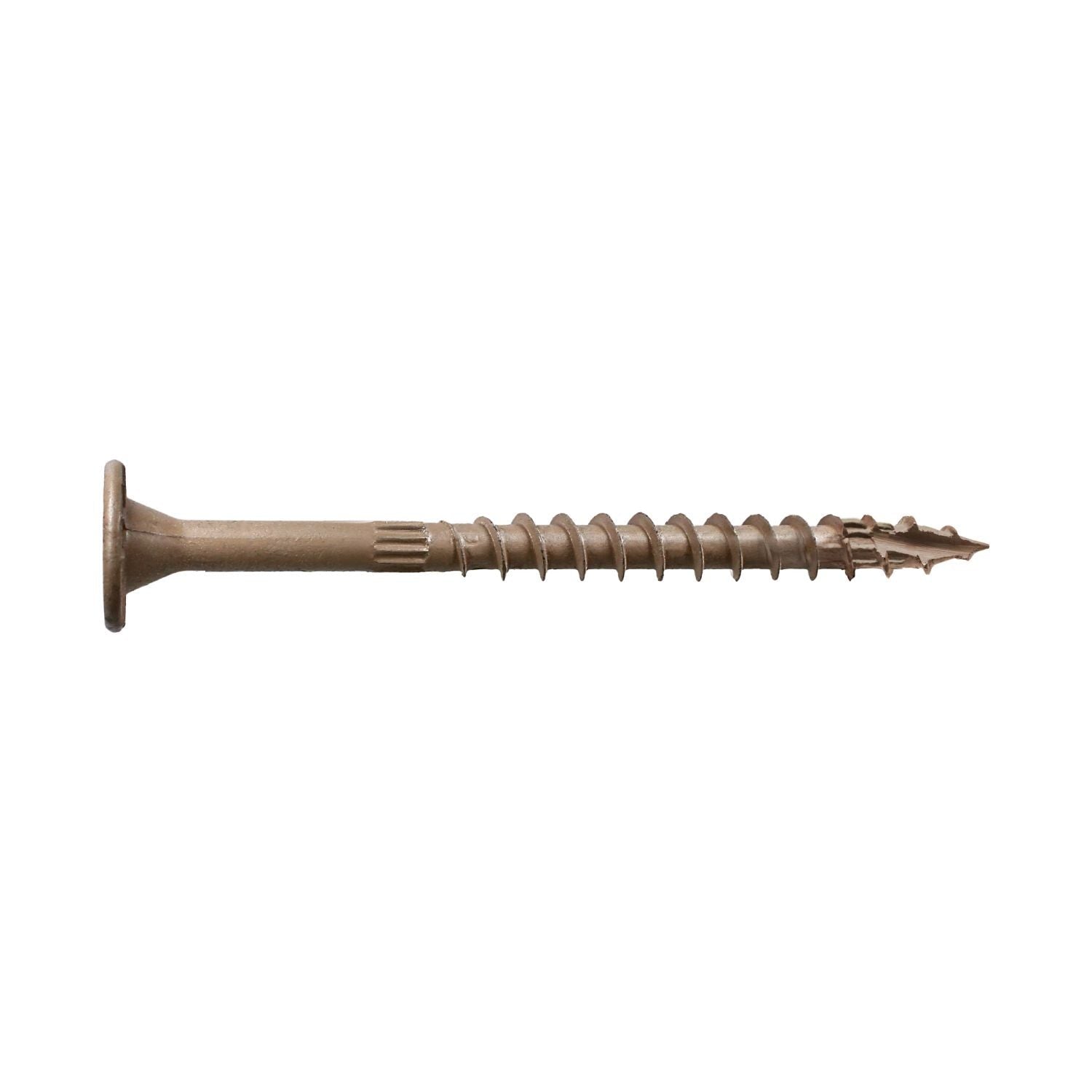 Simpson Strong-Tie SDWS22400DB-R12 Strong-Drive SDWS TIMBER Screw (Exterior Grade), 0.220-in. x 4-in. T40, Tan, 12-Pack