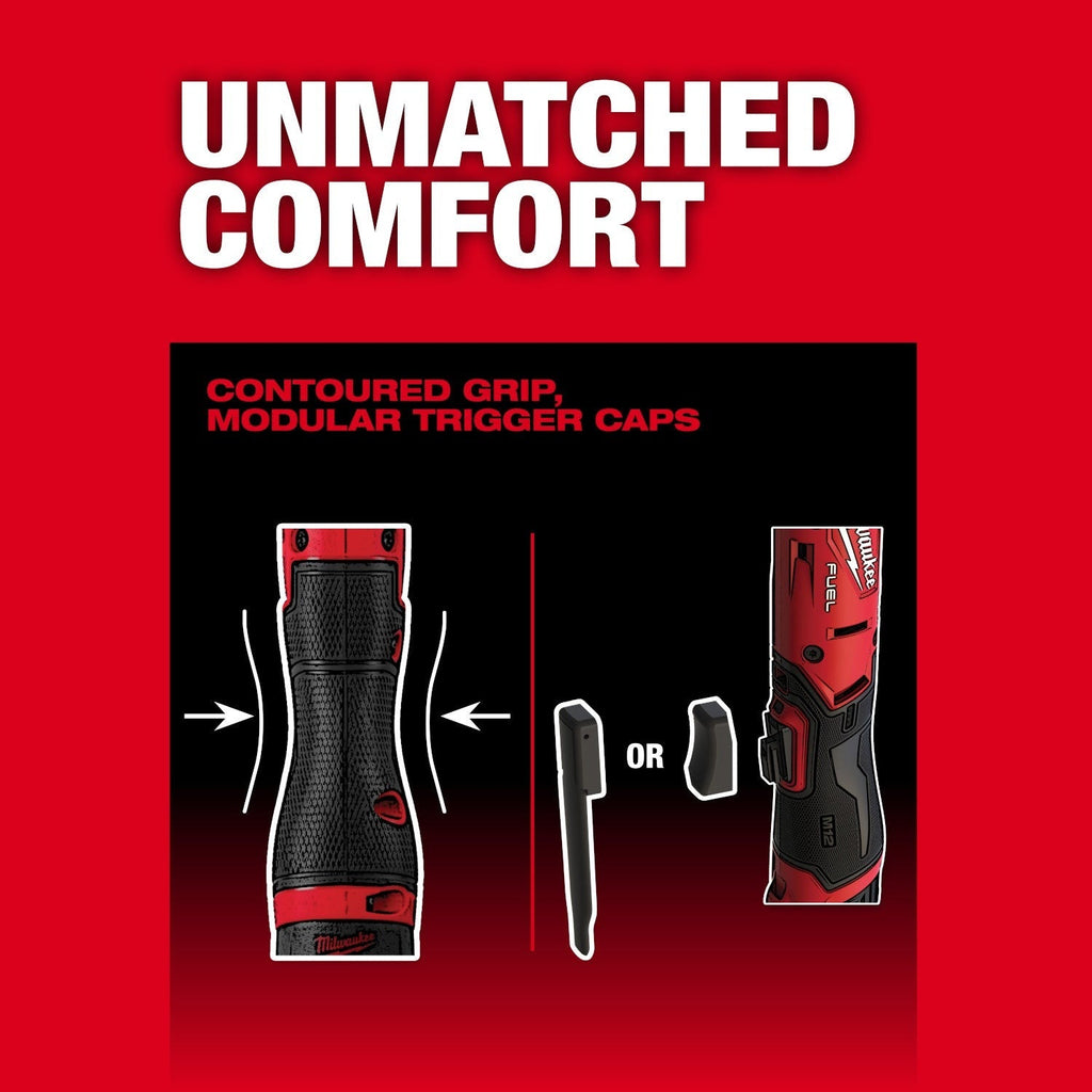 Milwaukee M12 FUEL 3/8-in. Extended Reach Ratchet 2.5Ah Kit (3059-21)