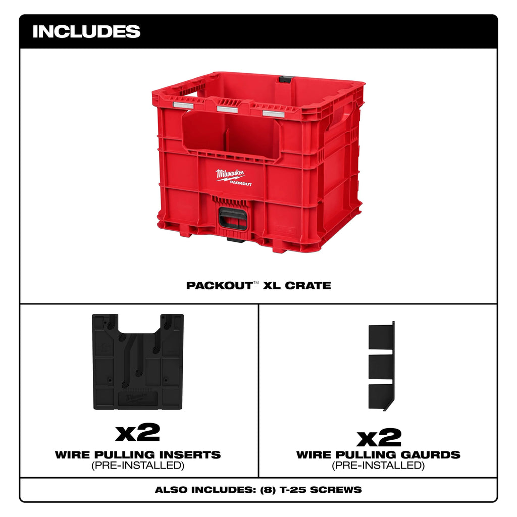 Milwaukee 48-22-8043 PACKOUT Wire Pulling XL Crate