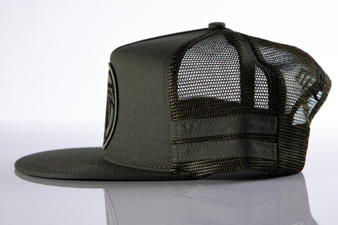 Heat Wave Socom OD Green Trucker Hat