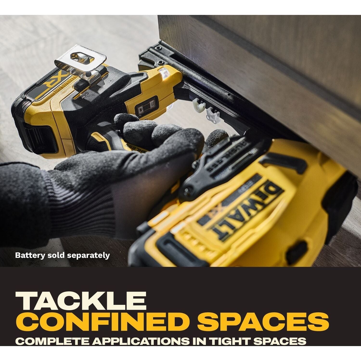 DeWALT DCN210B 20V MAX XR 18Ga Brad Nailer w/ (1) 3.5Ah POWERSTACK Battery & Charger