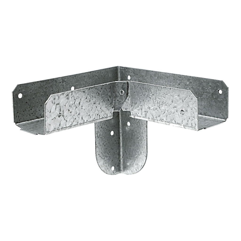 Simpson Strong-Tie RTC22Z RTC 18-Gauge ZMAX Galvanized Rigid Tie Corner for 2x