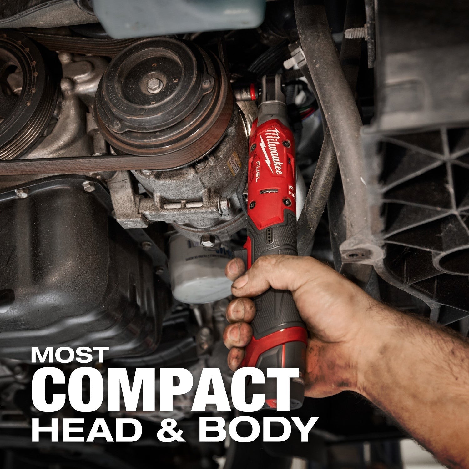 Milwaukee 3053-21 M12 FUEL Brushless 3/8-in. Ratchet 2.5Ah Kit
