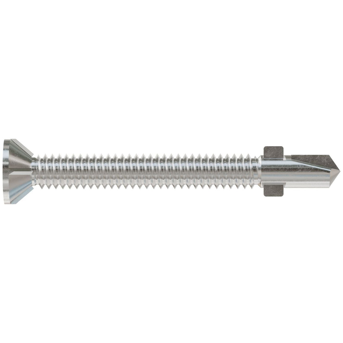 Simpson Strong-Tie F12C250FDB Self-Drilling Flat-Head Screw with Wings, #12 x 2-1/2-in. #3 Square Type 410, 1800-Pack