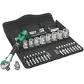 Wera 8100 SB 6 Zyklop Speed Ratchet Set, 3/8-in. Drive, Metric, 29-Pieces