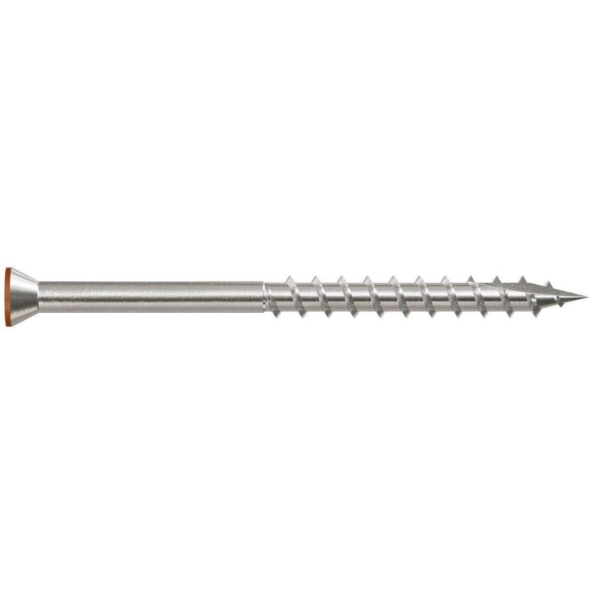 Simpson Strong-Tie T07225FT70TN01 Trim-Head Screw, 6-Lobe Drive, #7 x 2-1/4-in. T-15 Type 316, Tan 01, 70-Pack