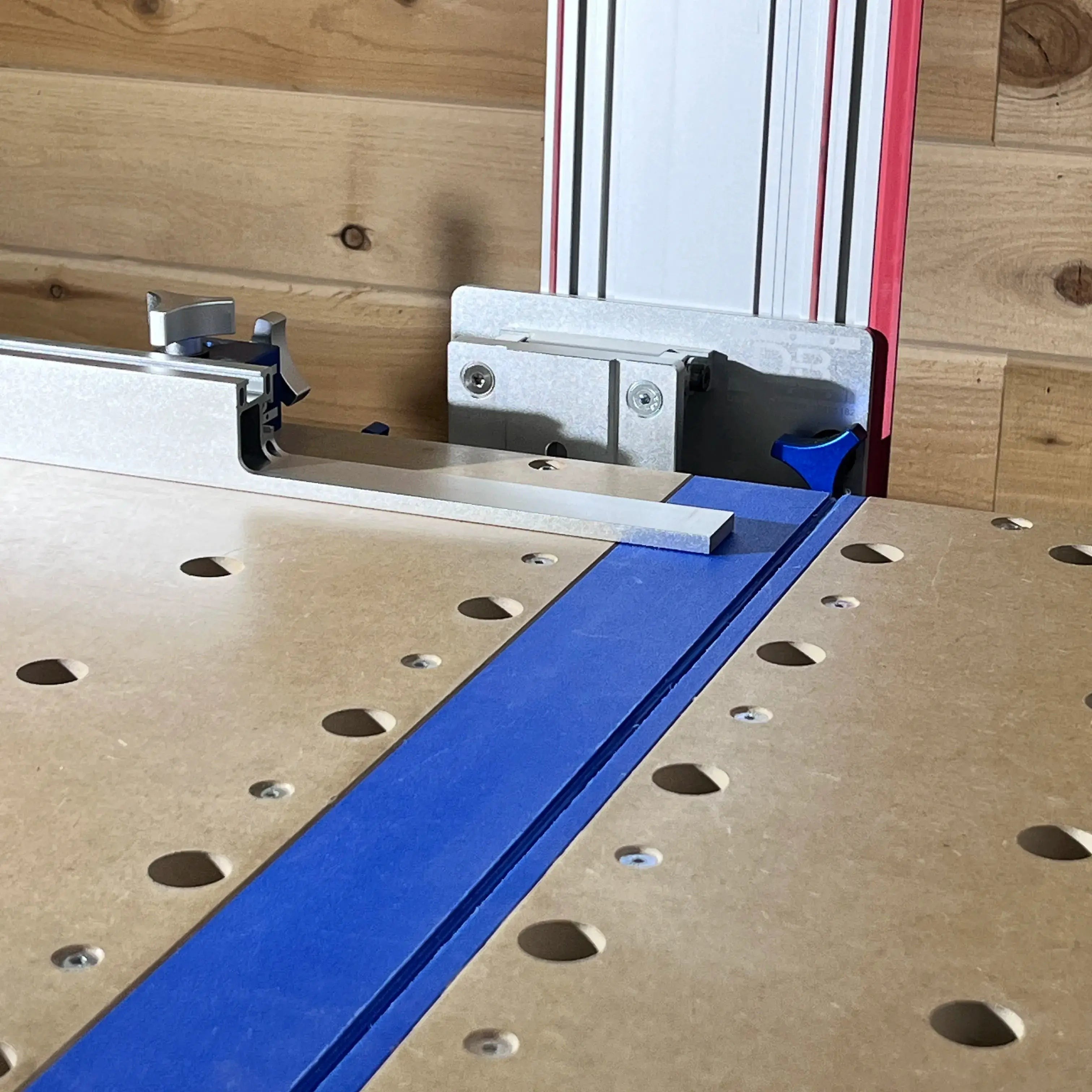 Dashboard MFT Surface-Mount Crosscut & Miter Fence for Track Saws (F20001)