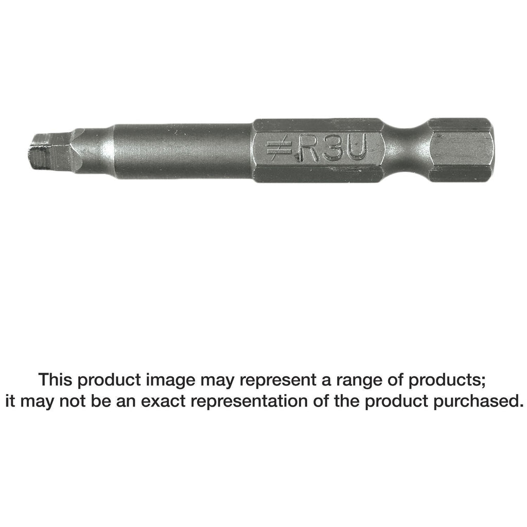 Simpson Strong-Tie BIT3SU-2-RC3 #3 Square, Undersized-Drive 2-in. Power Bit, 3-Pack