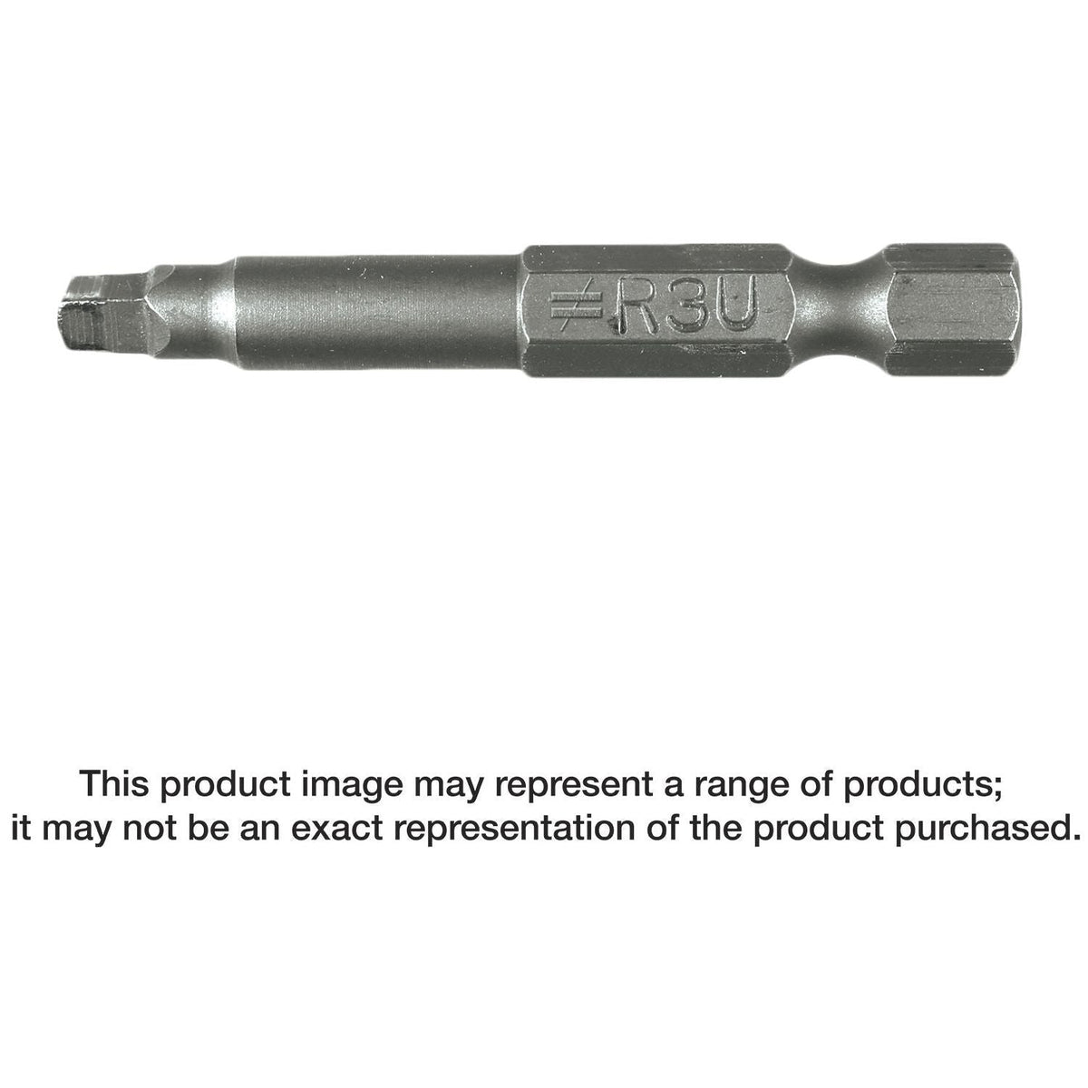 Simpson Strong-Tie BIT3SU-2-RC3 #3 Square, Undersized-Drive 2-in. Power Bit, 3-Pack