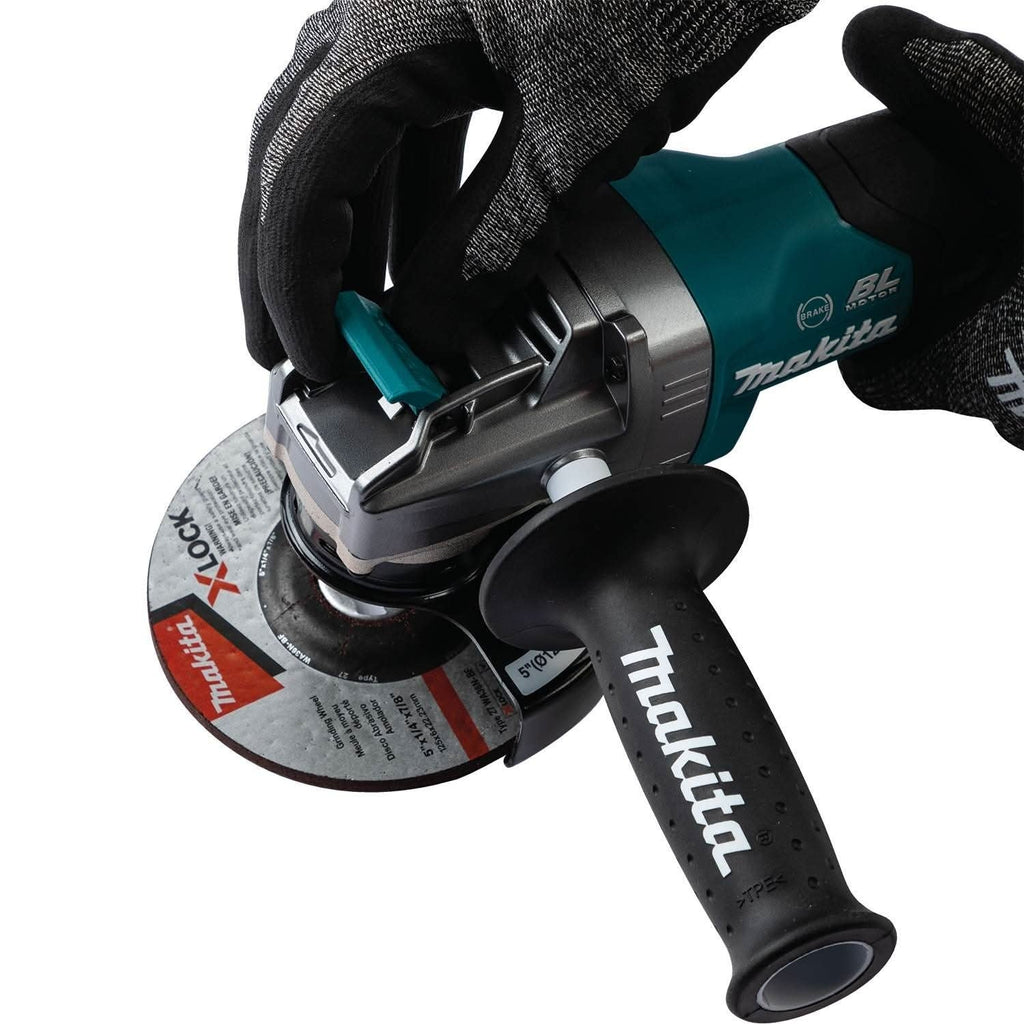 Makita GAG13Z 40V max XGT Brushless Cordless 4-1/2" / 5" X-LOCK Paddle Switch Angle Grinder, with Electric Brake, Tool Only
