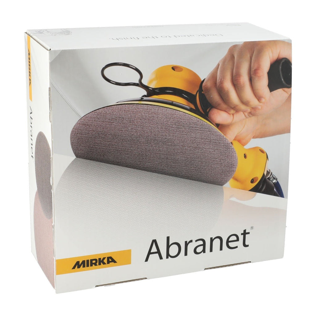 Mirka Abranet 7-in. P80 Grip Net Sanding Discs, 50-Pack for Dust-Free Sanding (9A-227-080)