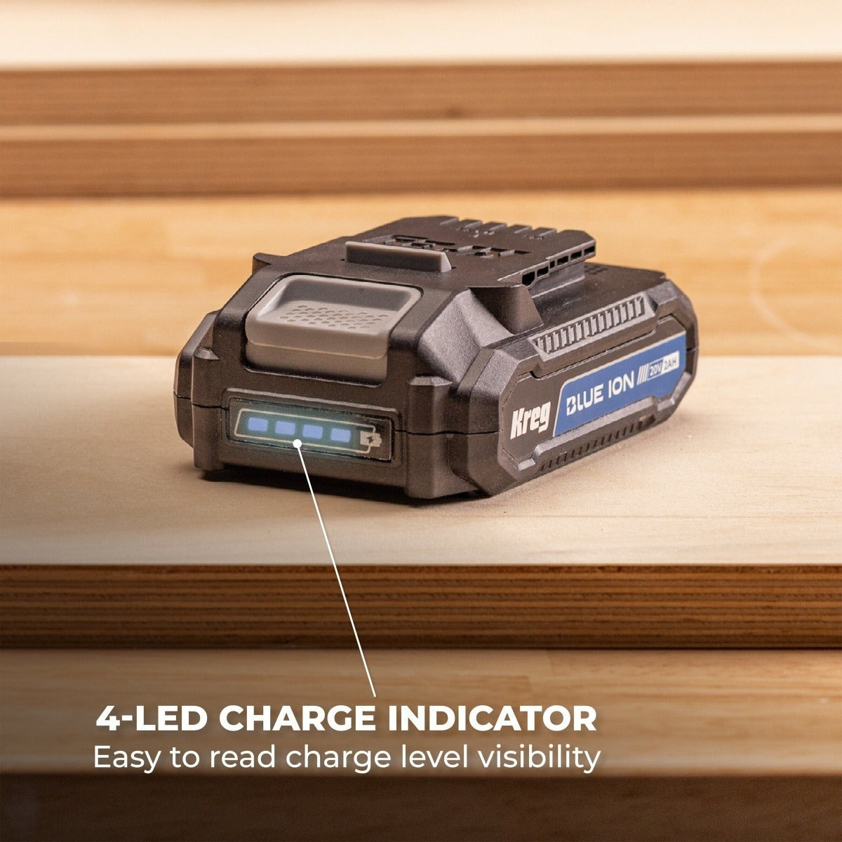 Kreg BCB2A20A 20V Blue Ion Battery and Charger Starter 2.0Ah Kit (PROMO)
