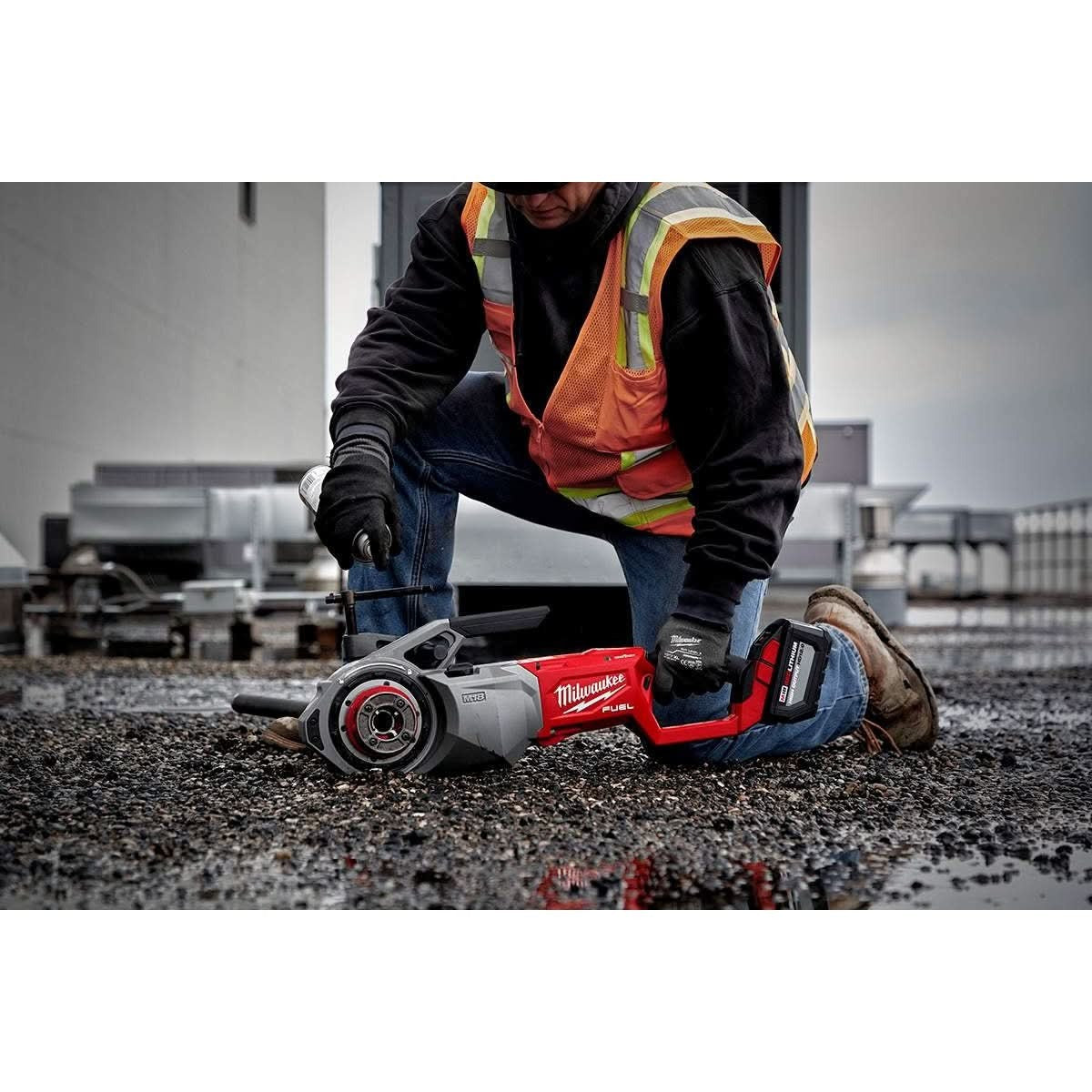Milwaukee 2874-22HD M18 FUEL Pipe Threader w/ One-Key 12.0Ah Kit