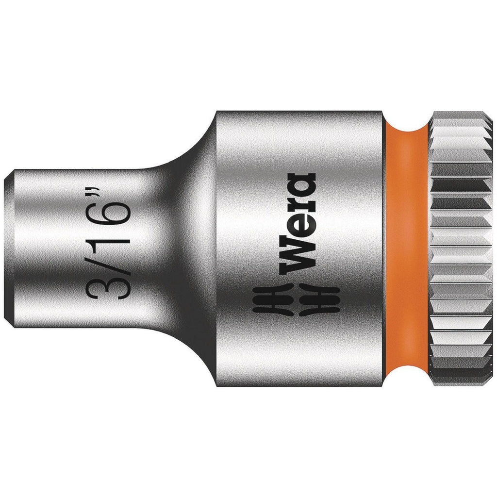 Wera 8790 Hma Zyklop 1/4-in. Socket, 3/16-in.x23-mm.