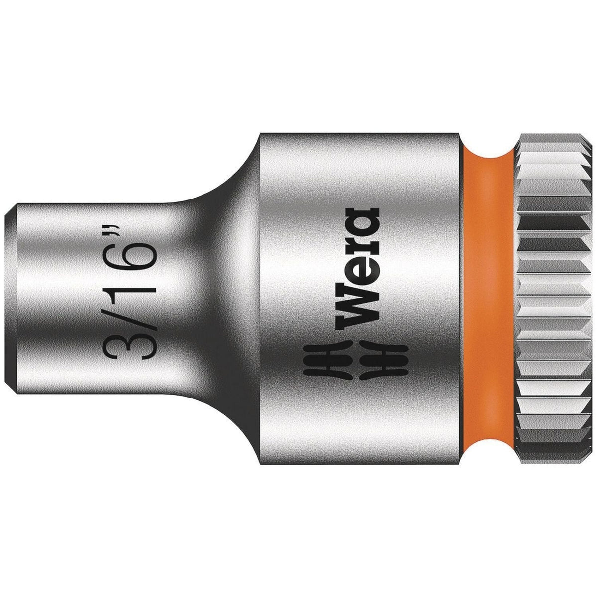 Wera 8790 Hma Zyklop 1/4-in. Socket, 3/16-in.x23-mm.